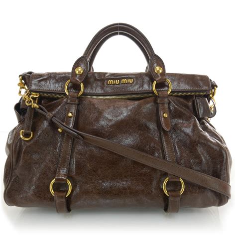 miu miu bow bag leather handbag